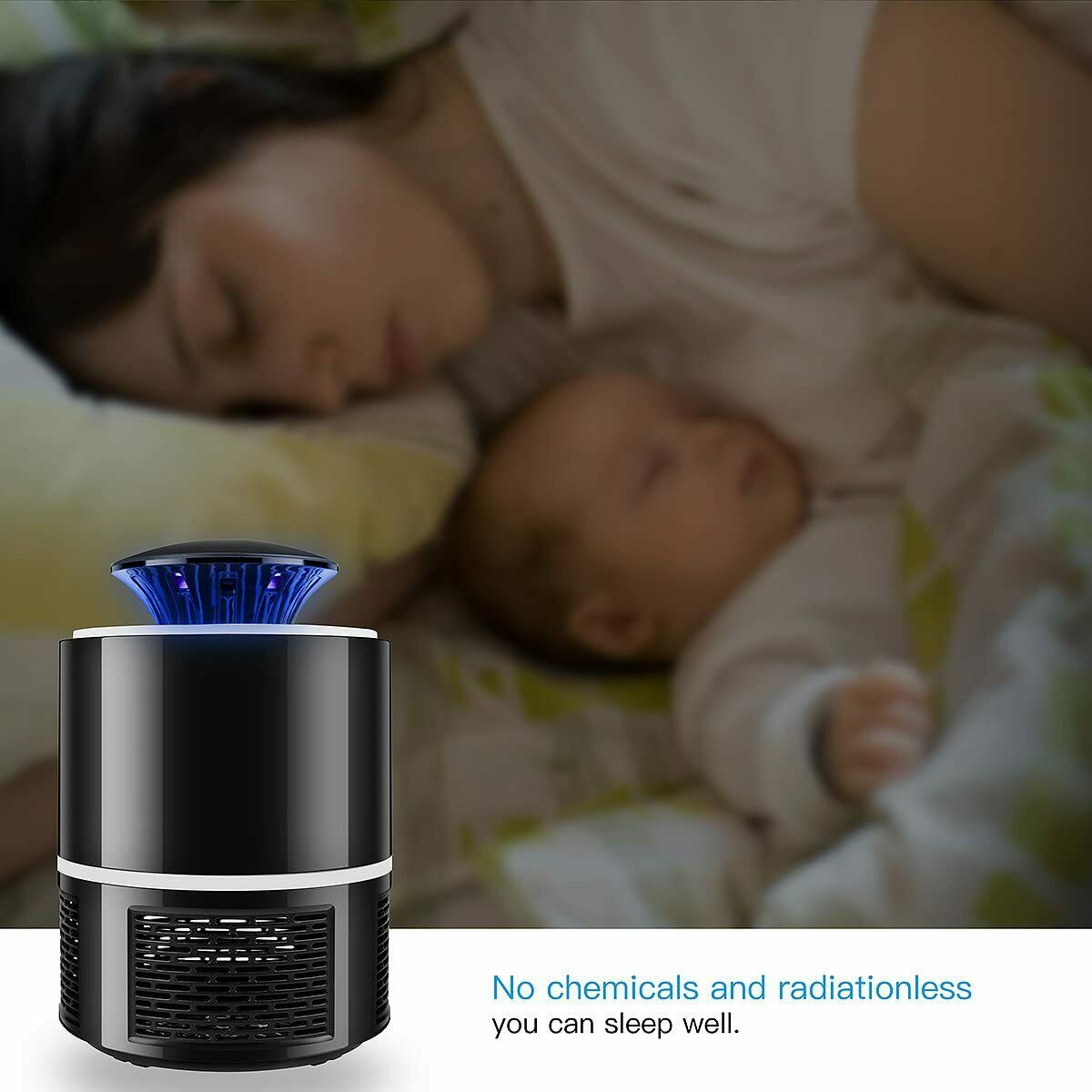 ZapGuard Electric UV Mosquito Killer Lamp