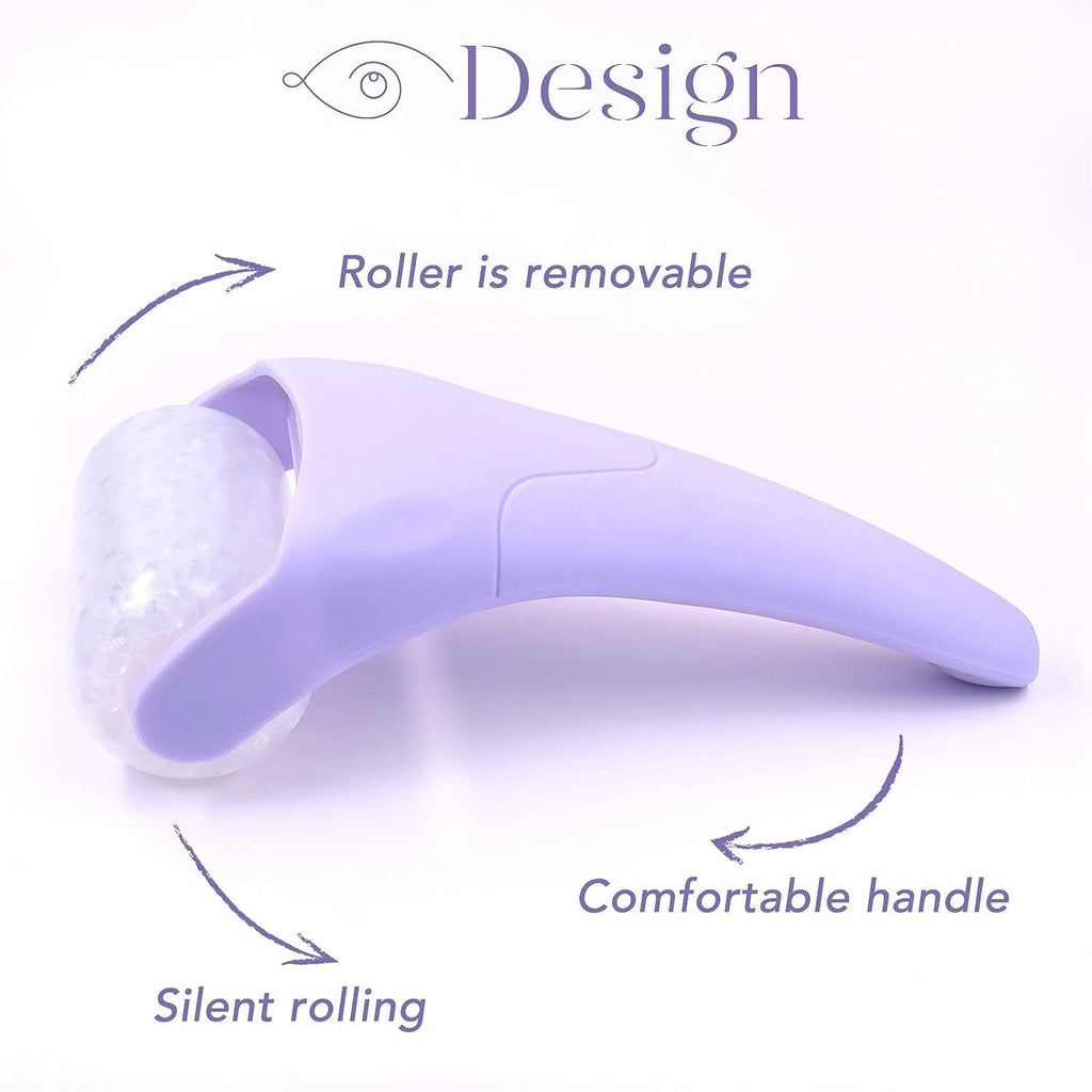 Ice Roller Facial Massager – Reduce Puffiness, Soothe Skin & Boost Natural Glow