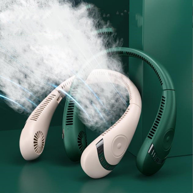 StayCool Portable Neck Fan – Hands-Free 360° Cooling Anywhere