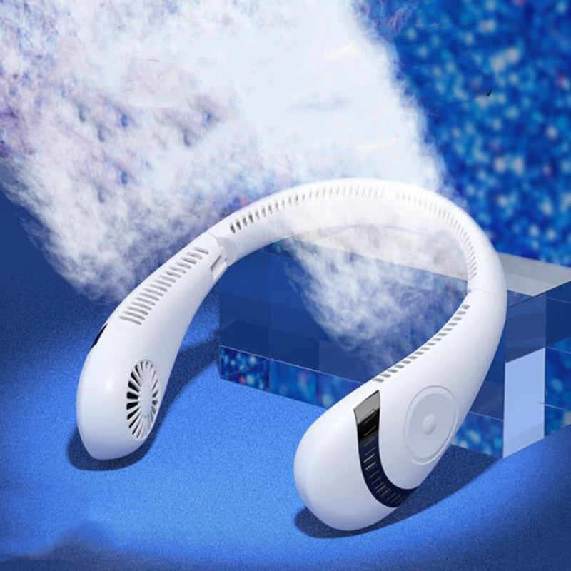 StayCool Portable Neck Fan – Hands-Free 360° Cooling Anywhere