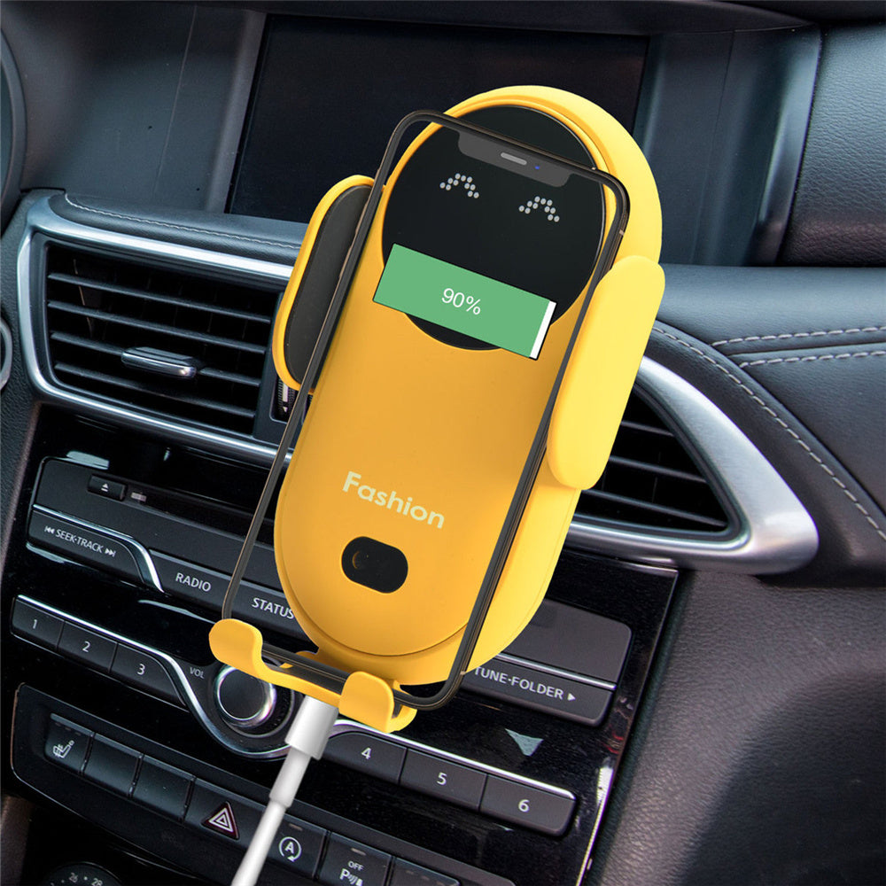 Smart Auto-Clamp Wireless Car Charger Mount