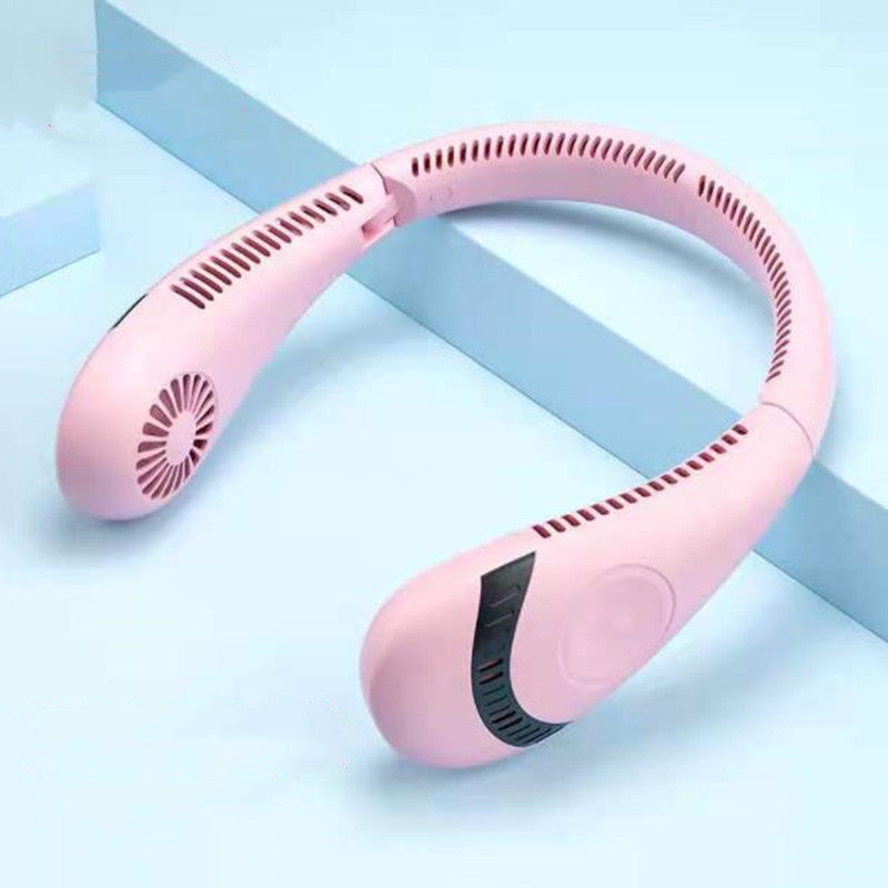 StayCool Portable Neck Fan – Hands-Free 360° Cooling Anywhere