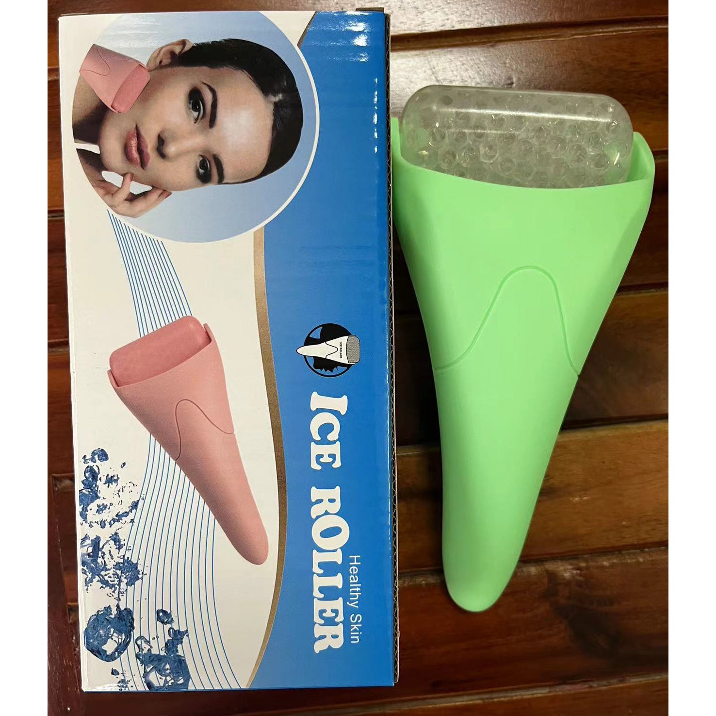 Ice Roller Facial Massager – Reduce Puffiness, Soothe Skin & Boost Natural Glow