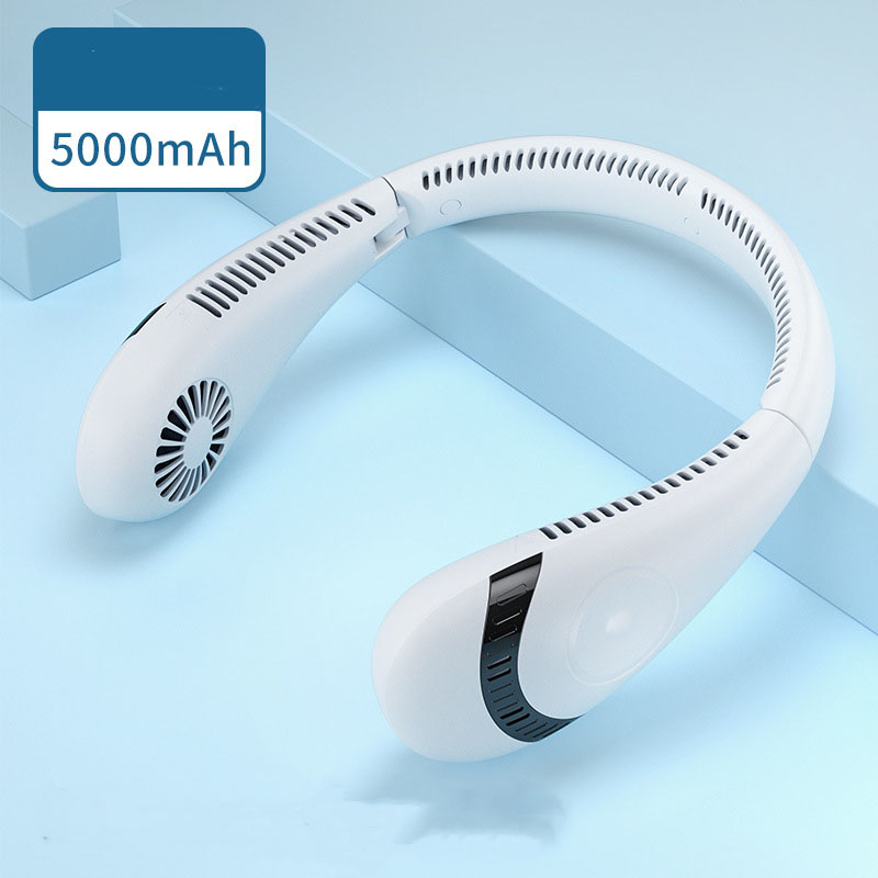 StayCool Portable Neck Fan – Hands-Free 360° Cooling Anywhere
