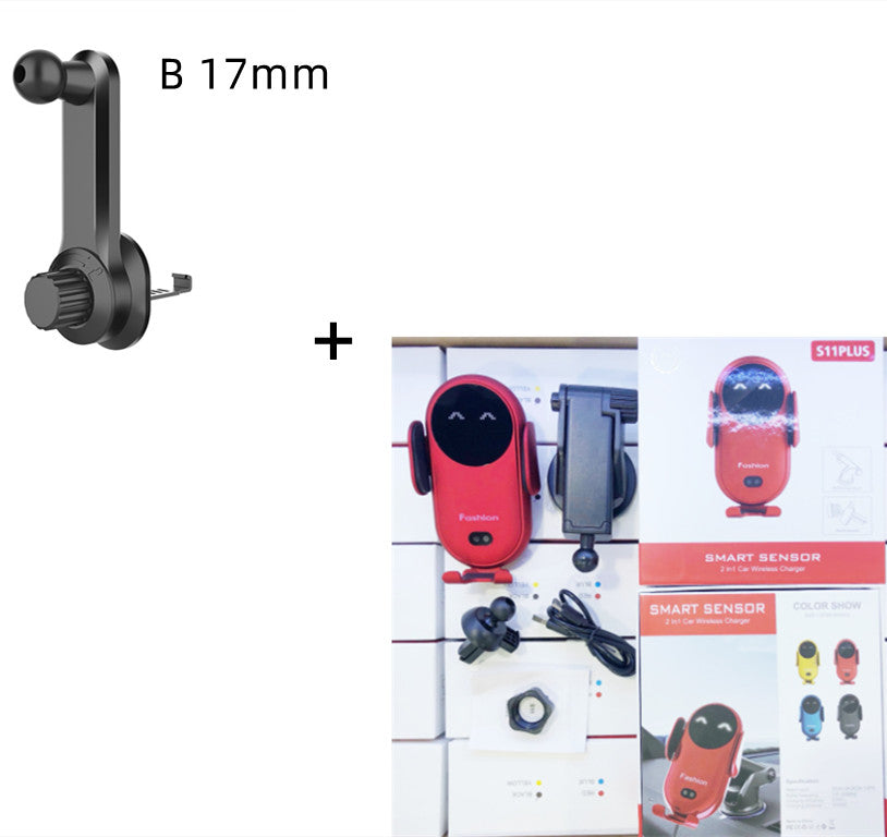 Smart Auto-Clamp Wireless Car Charger Mount