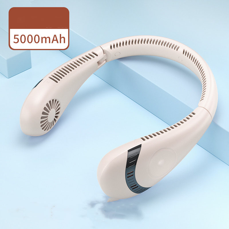 StayCool Portable Neck Fan – Hands-Free 360° Cooling Anywhere
