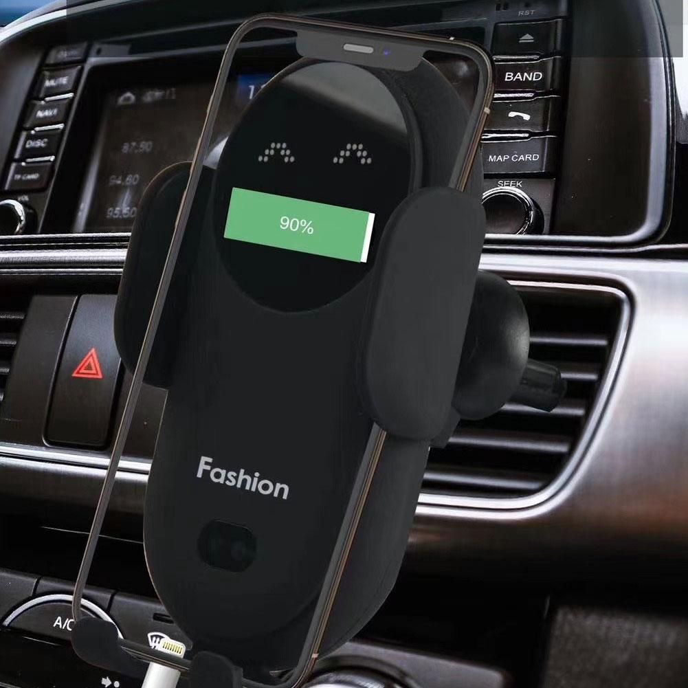 Smart Auto-Clamp Wireless Car Charger Mount