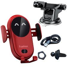 Smart Auto-Clamp Wireless Car Charger Mount