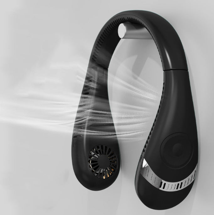 StayCool Portable Neck Fan – Hands-Free 360° Cooling Anywhere