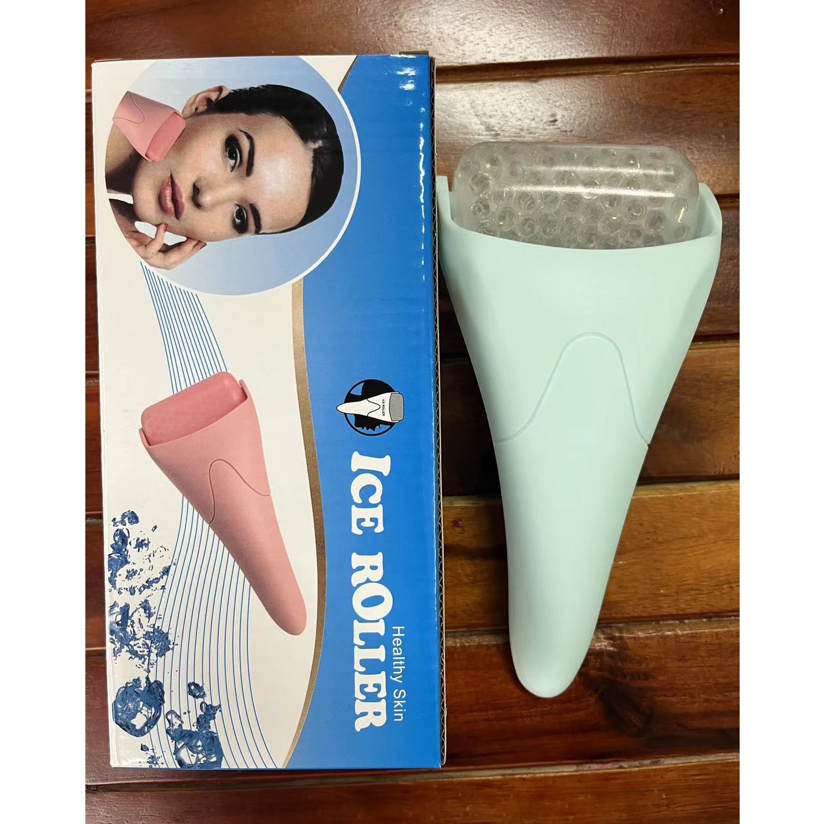 Ice Roller Facial Massager – Reduce Puffiness, Soothe Skin & Boost Natural Glow